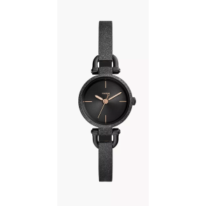 Horlogeband Fossil ES4480 Roestvrij staal (RVS) Zwart 7mm